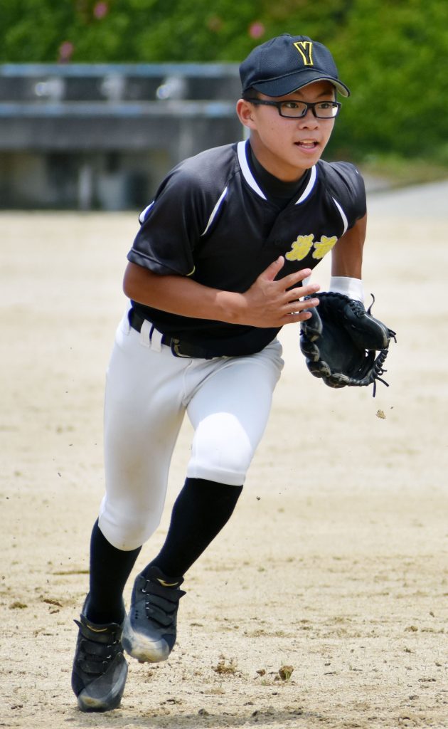 内野手・岩野君