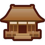 新山八幡神社　県指定重要文化財「木造女神坐像」