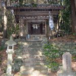 多良木町指定文化財「久米治頼神社社殿及び木造男女神坐像」